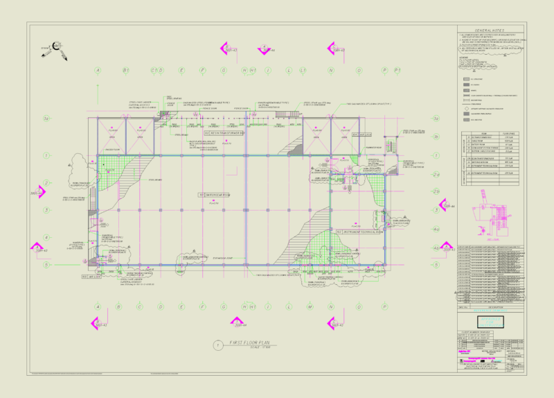 HYUNDAI NC41 MELLITAH SUBSTATION SS-5 PLAN
