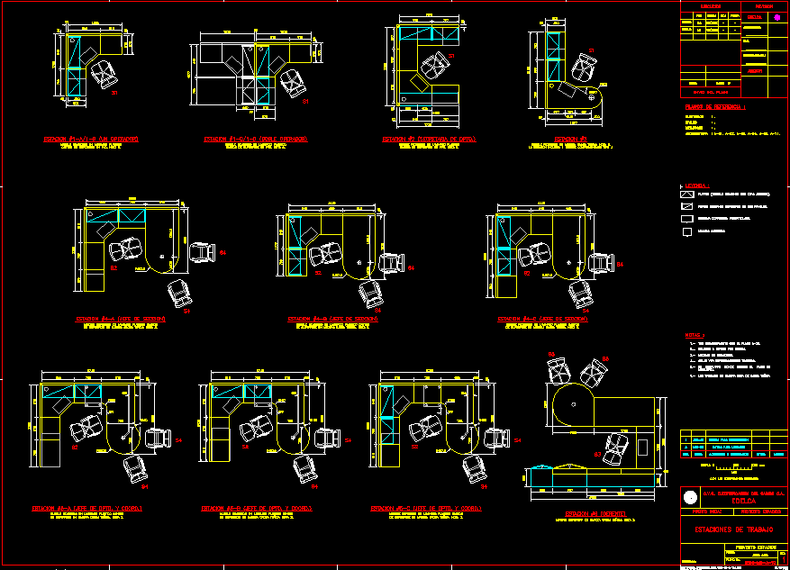 Offices 2D DWG Block for AutoCAD  Designs CAD
