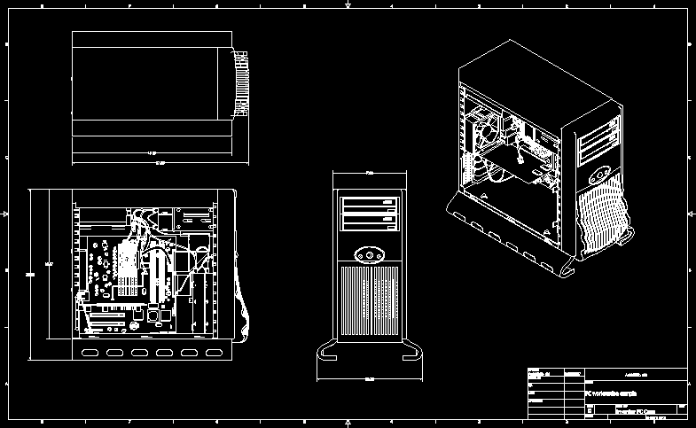 Pc, Box DWG Block for AutoCAD – Designs CAD