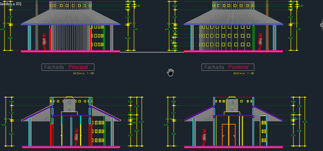 Service Kiosk 2D DWG Design Section for AutoCAD • DesignsCAD