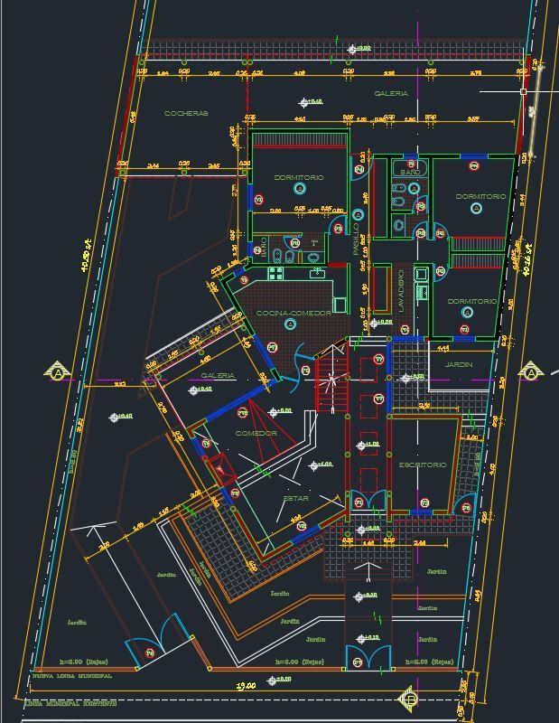 Housing Project 2D DWG Full Project For AutoCAD  Designs CAD