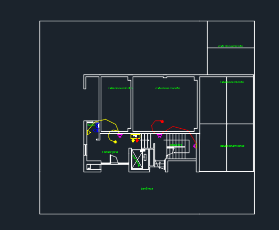 electrical layout autocad dwg free download