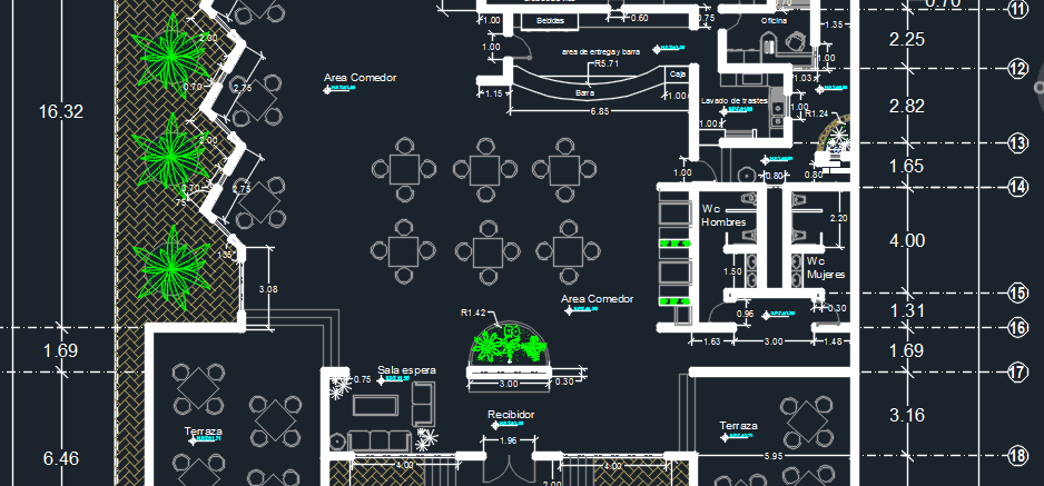 32+ Sustainable House Floor Plan Residential building housing dwg full project for autocad • designs cad