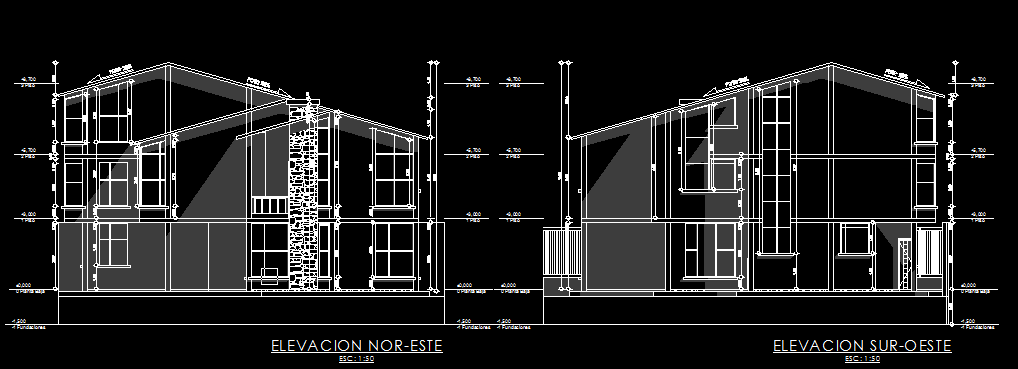  Modern  Family House  2D DWG Plan  for AutoCAD  Designs CAD 