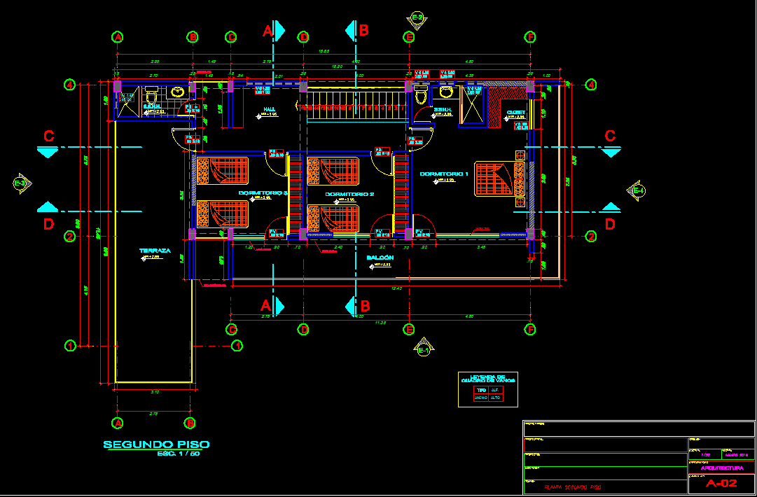 Autocad 2D House Plan | House Plan Ideas