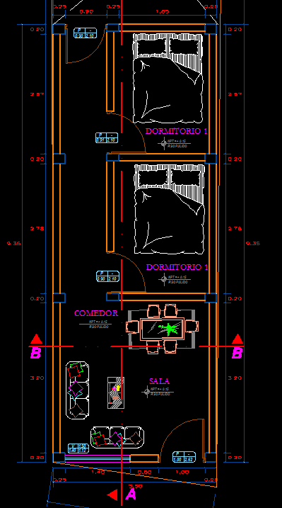 House 2D DWG Plan for AutoCAD • Designs CAD