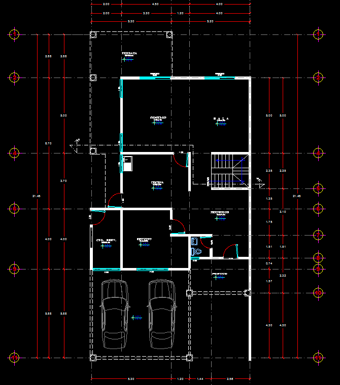  House  2D  DWG Full  Plan  for AutoCAD   Designs CAD 