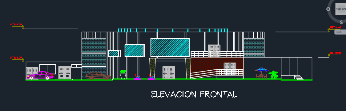 Nightclub Bar &amp; Disco 2D DWG Design Plan for AutoCAD • Designs CAD