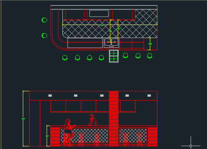 Game Room Detail 2D DWG Design Section for AutoCAD • Designs CAD