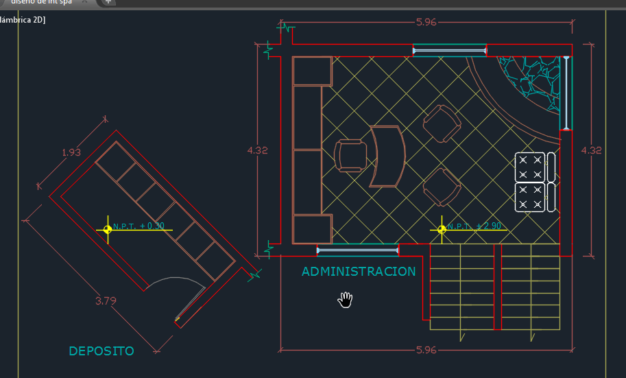 Luxurious Spa With Swimming Pool 2D DWG Design Plan for AutoCAD