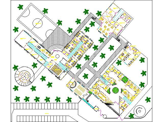 Rehabilitation Center Floor Plan