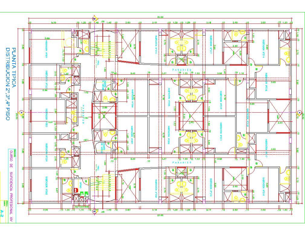 3 Star Hotel, Restaurant 2D DWG Plan for AutoCAD • Designs CAD