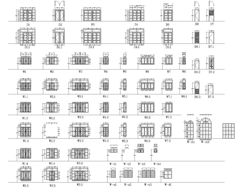 Furniture & Fixture Blocks