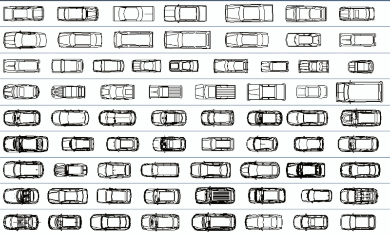 Vehicles CAD Blocks