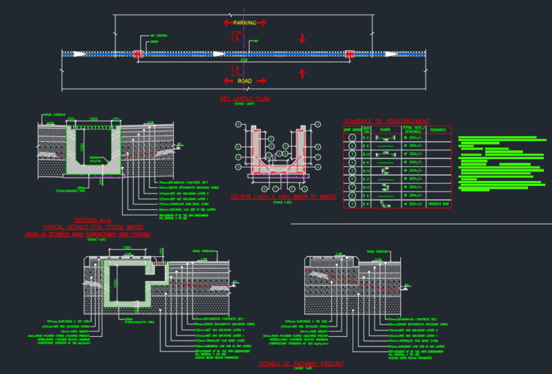 Details of Pathway Precast