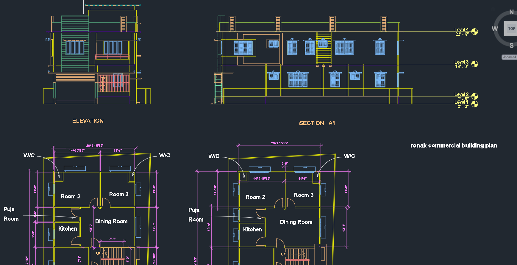 Commercial Building Plan • Designs CAD