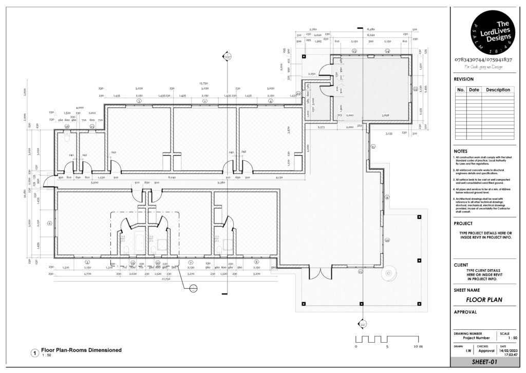 Custom Parametric Title Block -A1 Sheet Size.