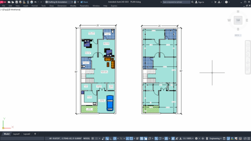 2 BHK Plan