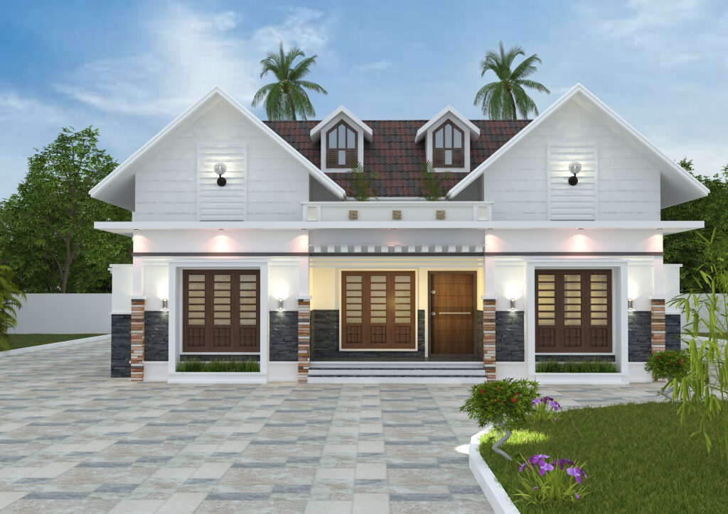 Residential Building 1615sq.ft