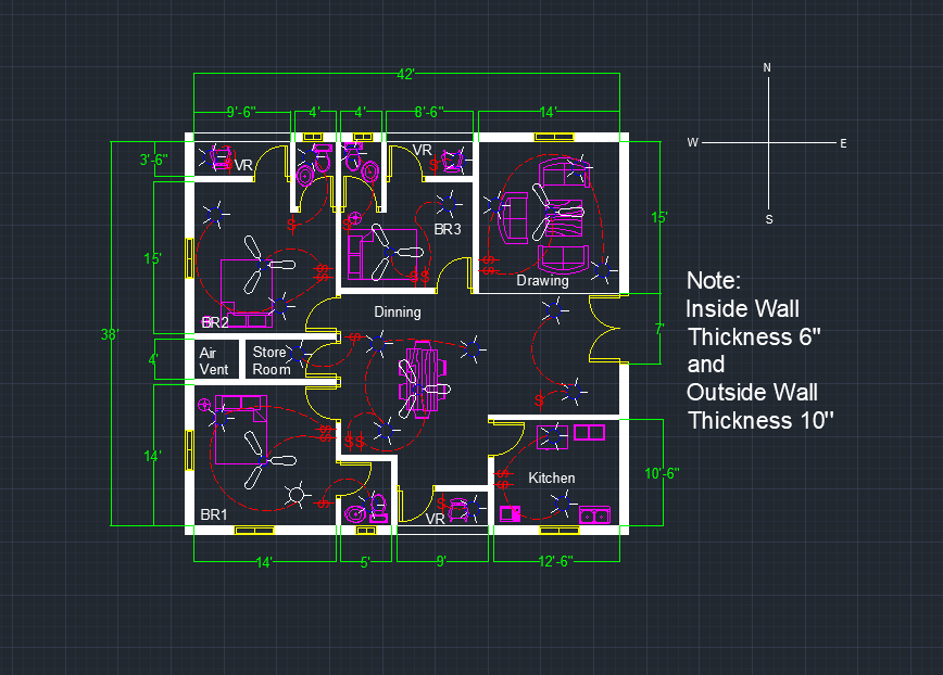 how-to-draw-floor-plan-in-autocad-2016-infoupdate