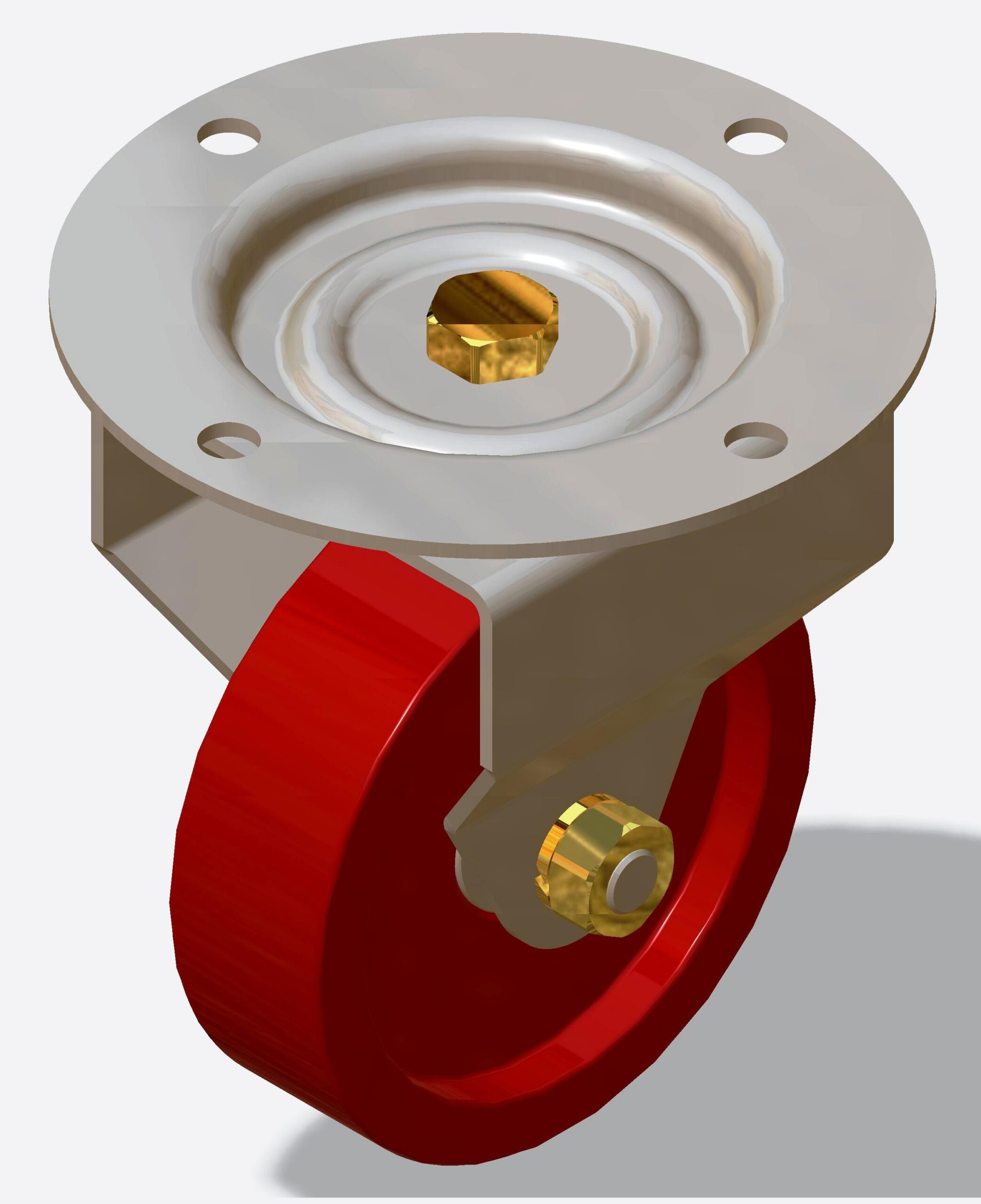 Caster Wheel - Light Series | Designs CAD